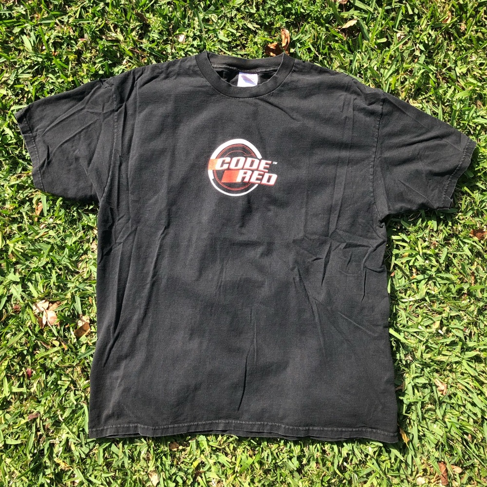 Vintage Y2K Era Mountain Dew Code Red Shirt